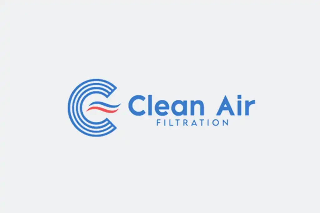 Clean Air Filtration company logo with blue C