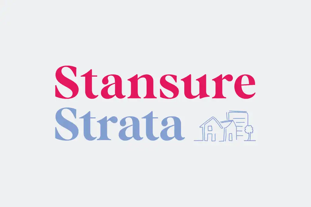 Stansure Strata logo with house outline icon
