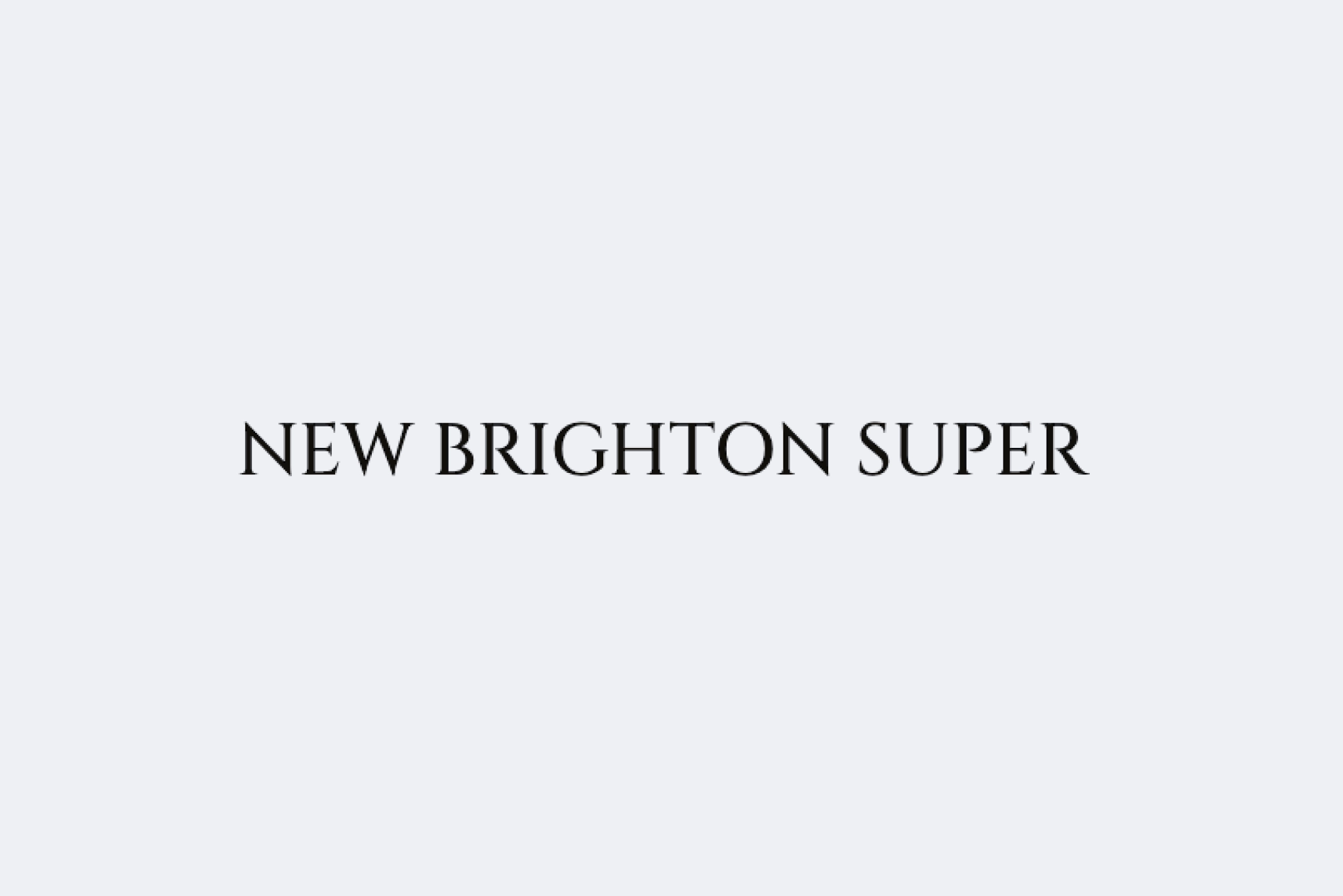New Brighton Super text logo
